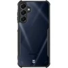 Tactical Quantum Stealth dėklas Samsung Galaxy A16 5G skaidrus ir juodos spalvos