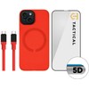 Dėklas Tactical Raudona Limited Edition Combo skirtas Apple iPhone 15