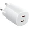 Xiaomi MDY-19-EG 2xUSB-C 45W Nano Turbo Travel Charger Baltas