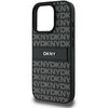 DKNY DKHCP16XPRTHSLK Apple iPhone 16 Pro Max 6.9" dėklas telefonui juodos spalvos Texture Pattern Tonal Stripe