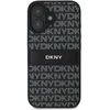 DKNY DKHCP16SPRTHSLK Apple iPhone 16 6.1" dėklas telefonui juodos spalvos Texture Pattern Tonal Stripe