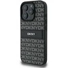 DKNY DKHCP16XPRTHSLK Apple iPhone 16 Pro Max 6.9" dėklas telefonui juodos spalvos Texture Pattern Tonal Stripe