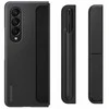 Dėklas Samsung Galaxy Fold4 stovimas dangtelis su S Pen 25W TA Juodas