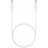 EP-DG980BWE Samsung USB-C/USB-C duomenų kabelis 3A 1m baltos spalvos (Bulk)