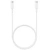 EP-T1510EWE + EP-DA705BWE Samsung 15W kelioninis įkroviklis + USB-C/USB-C Data kabelis baltos spalvos (OOB Bulk)