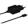 Įkroviklis Samsung EP-T2510XBEGEU 25W + USB-C kabelis juodas