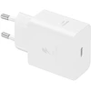EP-T4511XWE Samsung USB-C 45W kelioninis įkroviklis + USB-C duomenų kabelis Baltas (pažeista pakuotė)