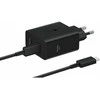 Samsung PD 50W Power Adapteris Duo (w/o cable) Type-Cx1, USBx1 (new) Juodas