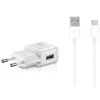 Įkroviklis Samsung EP-TA200NWE 15W + Type-C kabelis baltas