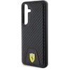 Ferrari FEHCS24SN3 PUK S24 S921 juodos spalvos kietas dėklas Carbon Stitched Bottom