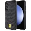 Ferrari FEHCS24SN3 PUK S24 S921 juodos spalvos kietas dėklas Carbon Stitched Bottom