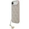 Guess 4G Charm dėklas skirtas Apple iPhone 17 Air Tone on Tone rožinės spalvos