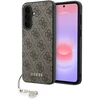 Guess 4G Charm dėklas skirtas Samsung Galaxy A37 rudos spalvos