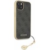 Apple iPhone 13 6,1" Guess dėklas 4G Charms Collection GUHCP13MGF4GGR pilkas