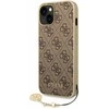 Dėklas Guess GUHCP14MGF4GBR iPhone 14 Plus 6,7" brzowy/ruda hardcase 4G Charms Collection