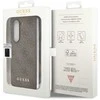 Guess GUHCZFD5GF4GBR F946 Z Fold5 rudos spalvos kietas dėklas 4G Charms Collection
