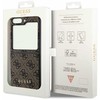 Samsung Galaxy Z Flip 5 Guess Dėklas 4G Charms Collection (GUHCZF5GF4GBR) rudos spalvos