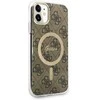 GUESS GUHMN61H44 IPHONE 11 6.1" RUDAS/RUDAS KIETAS DĖKLAS 4G MAGSAFE