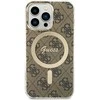 GUESS GUHMP13LH44 IPHONE 13 PRO / 13 6.1" RUDAS / RUDAS KIETAS DĖKLAS 4G MAGSAFE