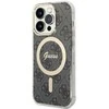 Dėklas GUESS GUHMP14LH4STK IPHONE 14 PRO 6.1 "Juodas/Juodas HARDCASE 4G MAGSAFE