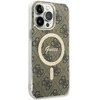 Guess GUHMP14XH4STW Apple iPhone 14 Pro Max 6.7″ rudos spalvos kietas dėklas 4G MagSafe