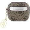 Guess 4G PU Charm dėklas skirtas AirPods 3 Brown