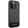 Guess GUHCP14XG4GLGR Apple iPhone 14 Pro Max 6,7" dėklas telefonui pilkos spalvos hard case 4G Stripe Collection