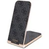 Indukcinis įkroviklis 15W sulenkiamas 2in1 Guess 4G Pattern MagSafe (GUDCFAL4PEGK) juodos spalvos