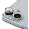 Guess Fixed Glliter lešio apsauga Apple iPhone 16/16 Plus Gold