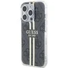 Dėklas GUESS GUHCP15XH4SGK IPHONE 15 PRO MAX 6.7 "Juodas/Juodas HARDCASE IML 4G GOLD STRIPE