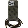 GUESS GUHCP15LHC4SEW IPHONE 15 PRO 6.1" RUDA/RUDA KIETAS DĖKLAS CROSSBODY LAIDAS 4G PRINT