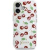 Guess IML Glitter Cherry MagSafe dėklas skirtas iPhone 17