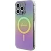 Guess IML Iridescent MagSafe dėklas iPhone 15 Pro - rožinis