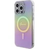 „Guess“ GUHMP15XHITSP iPhone 15 Pro Max 6.7" rausvas/rožinis kietas dėklas IML Iridescent MagSafe