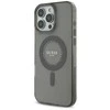 Guess IML Rhinestones MagSafe Apple iPhone 16 Pro Max - dėklas telefonui juodos spalvos