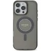 Guess IML Rhinestones MagSafe Apple iPhone 16 Pro - dėklas telefonui juodos spalvos