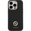 Guess GUHCP15XM4DGPK Apple iPhone 15 Pro Max 6.7" dėklas telefonui juodos spalvos hardcase Silicone Logo Strass 4G