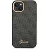 Guess GUHCP14MHG4SHK Apple iPhone 14 Plus / 15 Plus 6.7″ juodos spalvos kietas dėklas 4G Vintage Gold Logo
