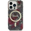 Apple iPhone 14 Pro Guess dėklas Flower MagSafe (GUHMP14LHCFWSA) žalios spalvos