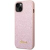 Dėklas GUESS GUHCP14MHGGSHP IPHONE 14 PLUS / 15 PLUS 6.7 "Rožinis / Rožinis HARD CASE GLITTER SCRIPT