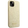 Dėklas GUESS GUHCP14MHGGSHD IPHONE 14 PLUS / 15 PLUS 6.7 "GOLD / GOLD HARD CASE GLITTER SCRIPT