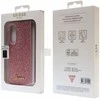 Samsung Galaxy Z Fold 5 Guess Dėklas Glitter Script (GUHCZFD5HGGSHP) rožinės spalvos
