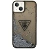Dėklas GUESS GUHCP14MLFCTPK IPHONE 14 PLUS / 15 PLUS 6.7 "Juodas / Juodas HARDCASE LIQUID GLITTER PALM COLLECTION