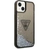 Dėklas GUESS GUHCP14MLFCTPK IPHONE 14 PLUS / 15 PLUS 6.7 "Juodas / Juodas HARDCASE LIQUID GLITTER PALM COLLECTION