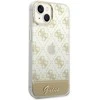 Dėklas GUESS GUHCP14MHG4MHG IPHONE 14 PLUS / 15 PLUS 6.7 "GOLD / GOLD HARDCASE 4G PATTERN SCRIPT
