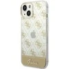 Dėklas GUESS GUHCP14MHG4MHG IPHONE 14 PLUS / 15 PLUS 6.7 "GOLD / GOLD HARDCASE 4G PATTERN SCRIPT