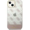 Dėklas GUESS GUHCP14MHG4MHP IPHONE 14 PLUS / 15 PLUS 6.7 "Rožinis / Rožinis HARDCASE 4G PATTERN SCRIPT