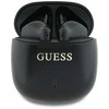 Guess Printed Classic Logo TWS belaidės ausinės juodos spalvos