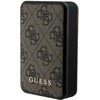 Guess Powerbank 18W GUPB10DP4GEGW 10000mAh rudos spalvos 4G odinis metalinis logotipas