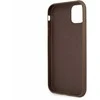 Guess Apple iPhone 11 / XR from the 4G Big Metal Logo series – dėklas telefonui rudos spalvos